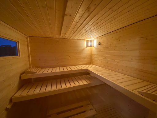 Sauna Innen Die Sauna im Saunahaus vom Wittehuus